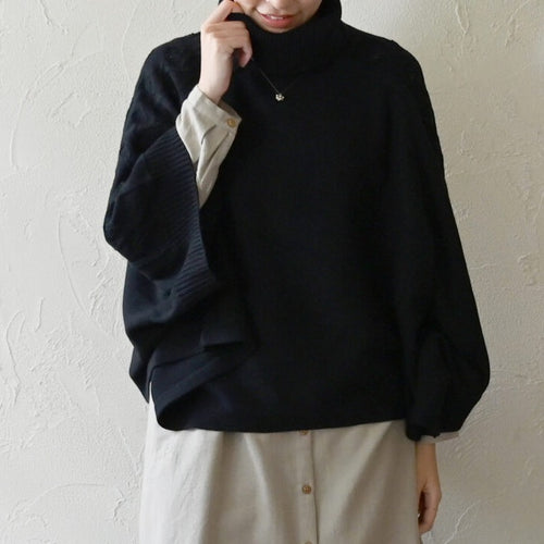 〔フェアトレード〕オーガニックコットン スパイスポンチョ