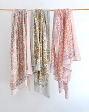 画像をギャラリービューアに読み込む, ブロックプリント大判ストール（B）