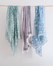 画像をギャラリービューアに読み込む, ブロックプリント大判ストール（B）