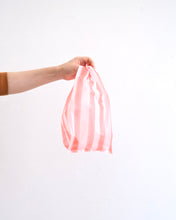 画像をギャラリービューアに読み込む, タイ ストライプレジ袋（L・S）