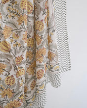 画像をギャラリービューアに読み込む, ブロックプリント大判ストール（E)