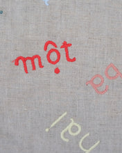 画像をギャラリービューアに読み込む, ベトナム　mot・hai・ba 刺繍ファスナーポーチ