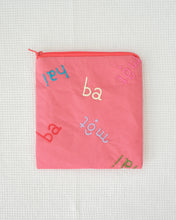 画像をギャラリービューアに読み込む, ベトナム　mot・hai・ba 刺繍ファスナーポーチ