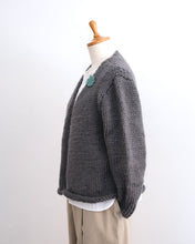 画像をギャラリービューアに読み込む, sisam リラックスカーディガン