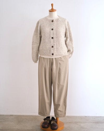 sisam シンプルカーディガン