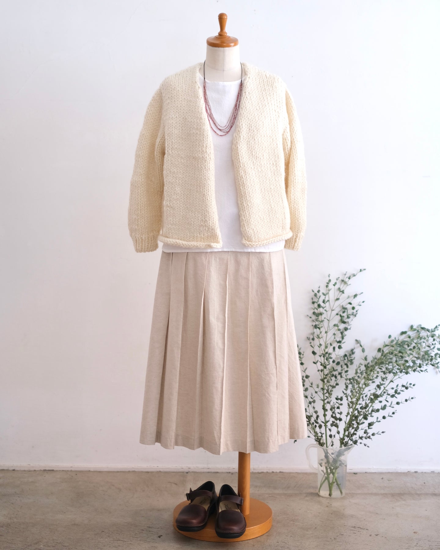 sisam リラックスカーディガン