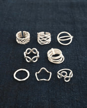 画像をギャラリービューアに読み込む, カレンシルバー リング（ハンマートーン）