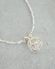 画像をギャラリービューアに読み込む, カレンシルバー ネックレス（ワイヤーボール、40cm／50cm）