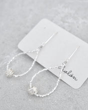 画像をギャラリービューアに読み込む, カレンシルバー フックピアス（ドロップ)