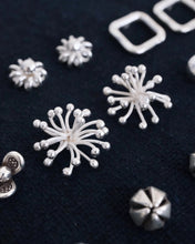 画像をギャラリービューアに読み込む, カレンシルバー スタッドピアス（フェンネル）