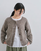 画像をギャラリービューアに読み込む, 〔フェアトレード〕 シンプルカーディガン