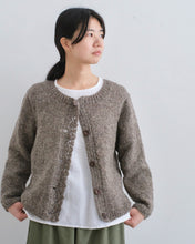 画像をギャラリービューアに読み込む, 〔フェアトレード〕 シンプルカーディガン