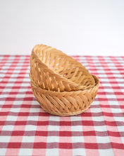 画像をギャラリービューアに読み込む, タイ バンブー 深型丸かご