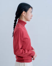 画像をギャラリービューアに読み込む, 〔フェアトレード〕オーガニックコットン リブタートル（レッド）