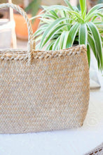 画像をギャラリービューアに読み込む, タイ クラチュー フラット横長かご（無地）