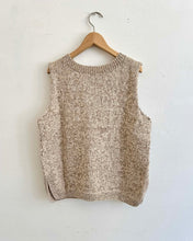画像をギャラリービューアに読み込む, 〔フェアトレード〕コットン ミックスカラーベスト（ベージュ）