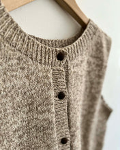 画像をギャラリービューアに読み込む, 〔フェアトレード〕コットン ミックスカラーベスト（ベージュ）