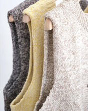 画像をギャラリービューアに読み込む, 〔フェアトレード〕コットン ミックスカラーベスト（ベージュ）