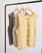 画像をギャラリービューアに読み込む, 〔フェアトレード〕コットン ミックスカラーベスト（ベージュ）