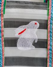 画像をギャラリービューアに読み込む, 【期間限定】Akushu 台湾おかいものバッグ（うさぎ刺繍）
