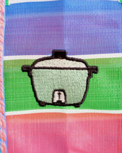 画像をギャラリービューアに読み込む, 【期間限定】Akushu 台湾おかいものバッグ（電鍋刺繍）