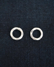 画像をギャラリービューアに読み込む, カレンシルバー スタッドピアス（サークル）