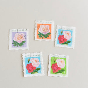 ベトナム 古切手セット(a：バラの花)